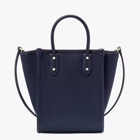 ♠️Kate Spade X Disney Lady and the Tramp Ella Mini Tote Crossbody Bag, Blue NWT - Picture 4 of 8